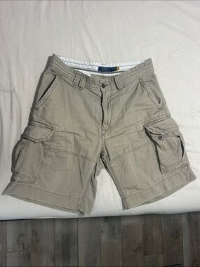 Polo by Ralph Lauren Men’s Beige Cargo Shorts